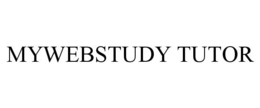 MYWEBSTUDY TUTOR trademark