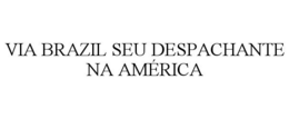 VIA BRAZIL SEU DESPACHANTE NA AMÉRICA trademark