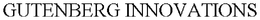 GUTENBERG INNOVATIONS trademark