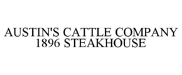 AUSTIN'S CATTLE COMPANY 1896 STEAKHOUSE trademark