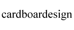 CARDBOARDESIGN trademark
