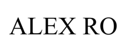 ALEX RO trademark