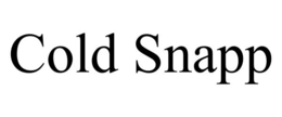 COLD SNAPP trademark