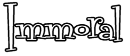 IMMORAL trademark