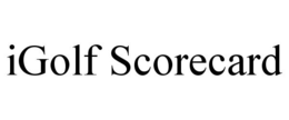 IGOLF SCORECARD trademark