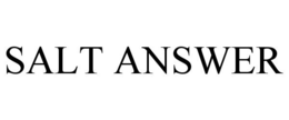 SALT ANSWER trademark