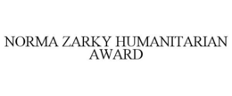 NORMA ZARKY HUMANITARIAN AWARD trademark