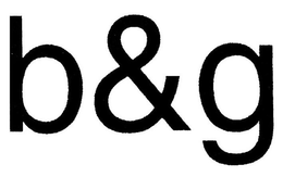 B & G trademark
