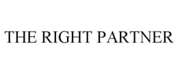 THE RIGHT PARTNER trademark