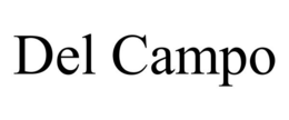 DEL CAMPO trademark