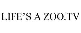 LIFE'S A ZOO.TV trademark