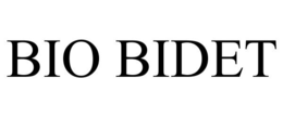 BIO BIDET trademark