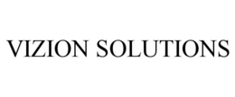 VIZION SOLUTIONS trademark