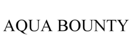 AQUA BOUNTY trademark