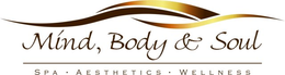 MÍND, BODY & SOUL SPA · AESTHETICS · WELLNESS trademark