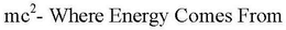 MC2 - WHERE ENERGY COMES FROM trademark