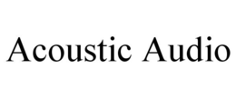 ACOUSTIC AUDIO trademark