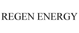 REGEN ENERGY trademark