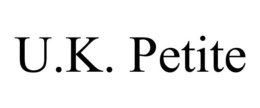 U.K. PETITE trademark