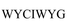 WYCIWYG trademark