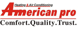 HEATING & AIR CONDITIONING AMERICAN PROCOMFORT.QUALITY.TRUST. trademark