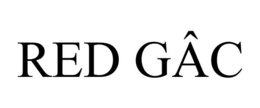 RED GÂC trademark