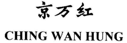 CHING WAN HUNG trademark