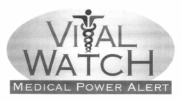 VITAL WATCH MEDICAL POWER ALERT trademark