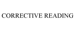 CORRECTIVE READING trademark
