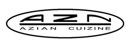 AZN AZIAN CUIZINE trademark