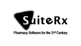 SUITERX PHARMACY SOFTWARE FOR THE 21ST CENTURY trademark