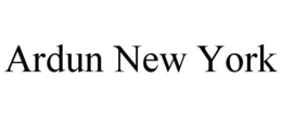ARDUN NEW YORK trademark