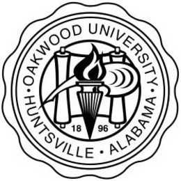 OAKWOOD UNIVERSITY · HUNTSVILLE · ALABAMA · 1896 trademark