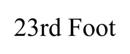 23RD FOOT trademark
