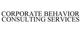 CORPORATE BEHAVIOR CONSULTING SERVICES trademark