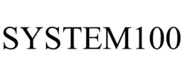 SYSTEM100 trademark