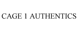 CAGE 1 AUTHENTICS trademark