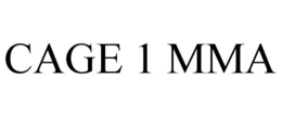 CAGE 1 MMA trademark