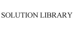 SOLUTION LIBRARY trademark