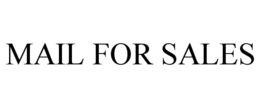 MAIL FOR SALES trademark