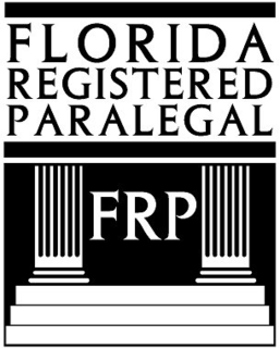 FLORIDA REGISTERED PARALEGAL FRP trademark
