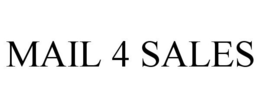 MAIL 4 SALES trademark