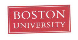 BOSTON UNIVERSITY trademark
