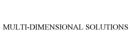 MULTI-DIMENSIONAL SOLUTIONS trademark