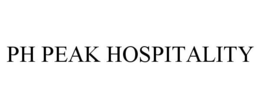 PH PEAK HOSPITALITY trademark