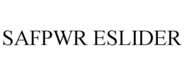 SAFPWR ESLIDER trademark