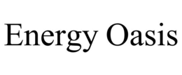 ENERGY OASIS trademark