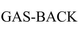 GAS-BACK trademark