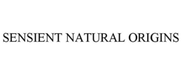 SENSIENT NATURAL ORIGINS trademark