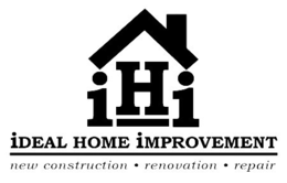 IHI IDEAL HOME IMPROVEMENT, NEW CONSTRUCTION · RENOVATION · REPAIR trademark